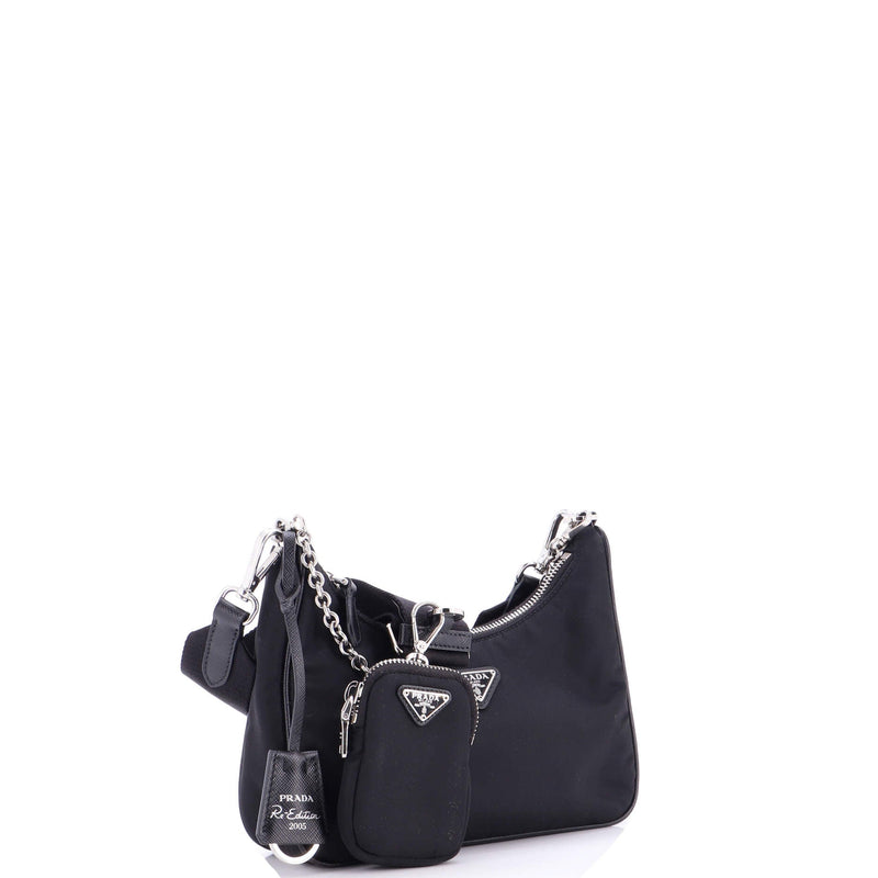 Re-Edition Shoulder Bag Tessuto Small