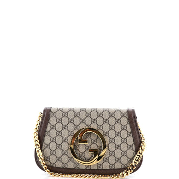 Blondie Nm Chain Flap Bag Gg Coated