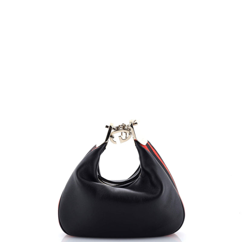 Attache Shoulder Bag Leather Small