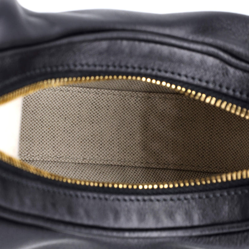 Attache Shoulder Bag Leather Small