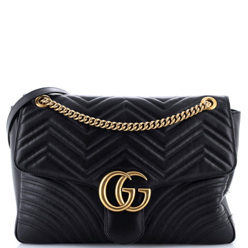 Gg Marmont Flap Bag Matelasse Leather