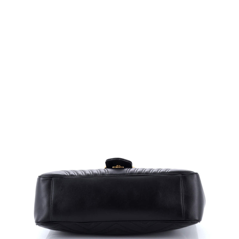 Gg Marmont Flap Bag Matelasse Leather