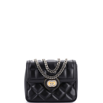 Deco Chain Flap Bag Mixed Matelasse