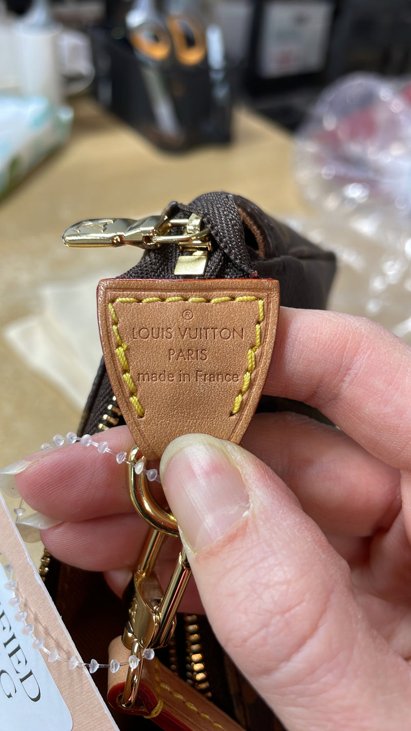 Chain Pochette Accessoires Nm Canvas