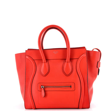 Luggage Bag Grainy Leather Mini