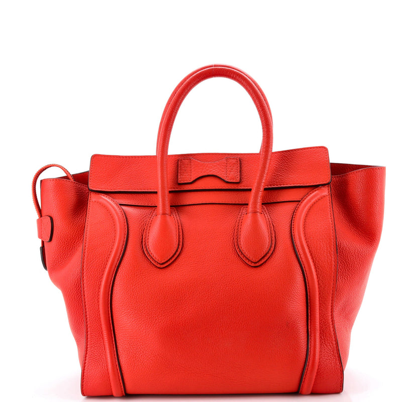 Luggage Bag Grainy Leather Mini