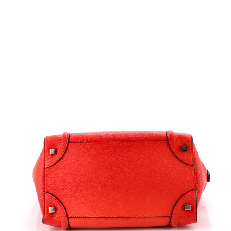 Luggage Bag Grainy Leather Mini