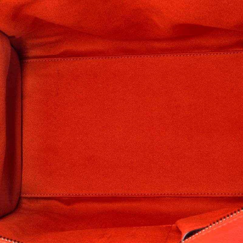 Luggage Bag Grainy Leather Mini