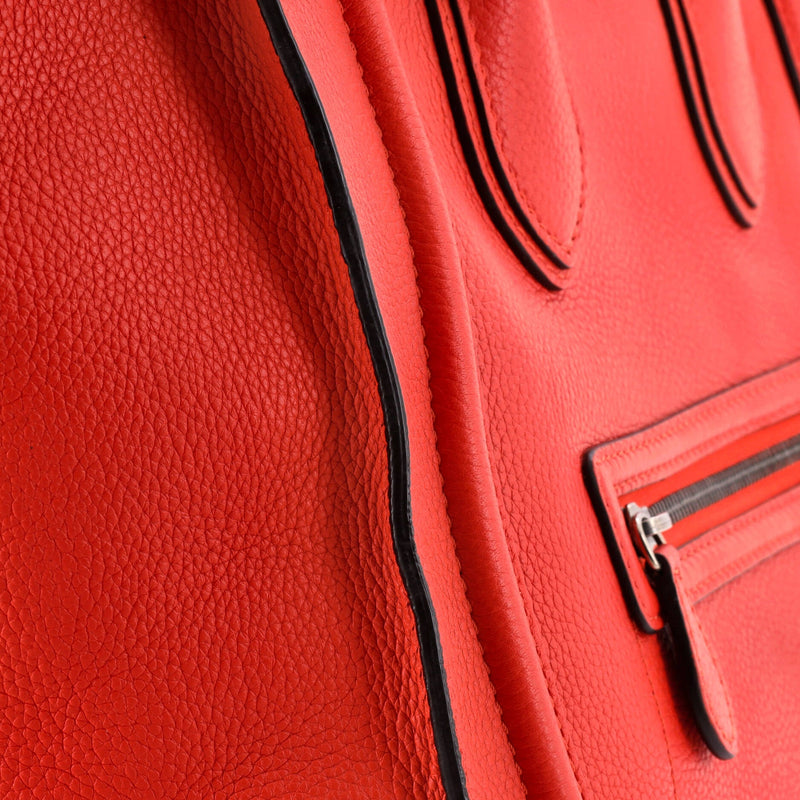 Luggage Bag Grainy Leather Mini