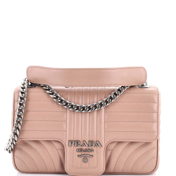 Prada Chain Flap Shoulder Bag Diagramme