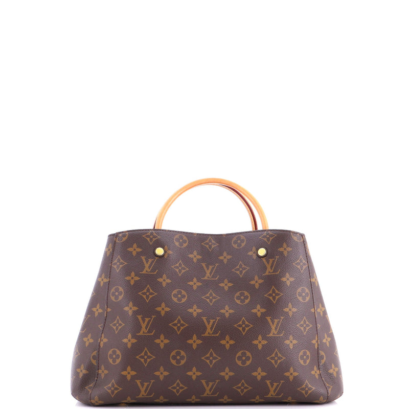 Montaigne Handbag Canvas Mm