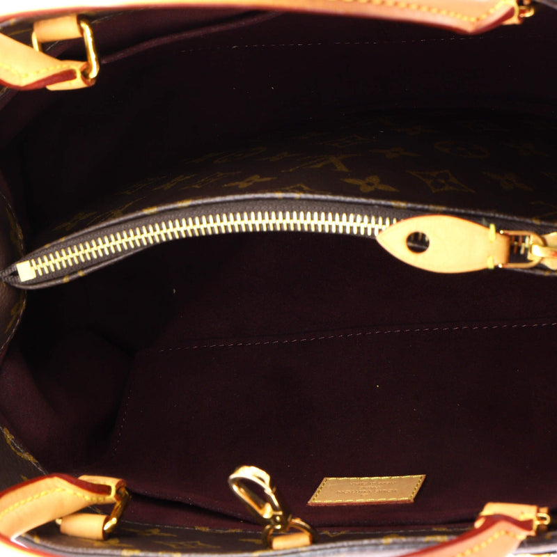 Montaigne Handbag Canvas Mm