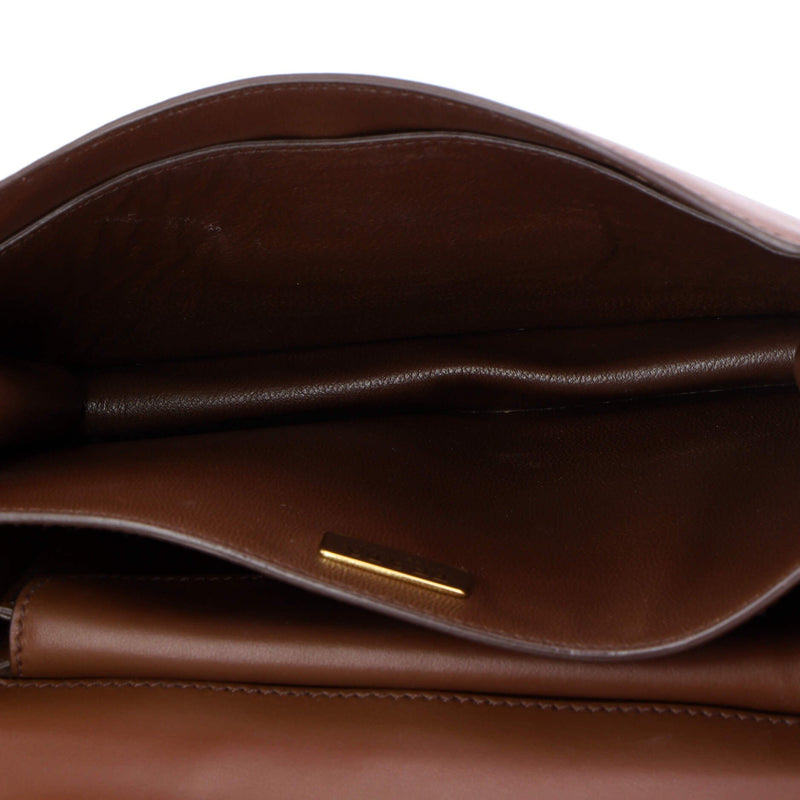 Cahier Crossbody Bag Straw And Leather