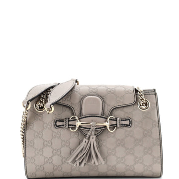 Emily Chain Flap Shoulder Bag Guccissima