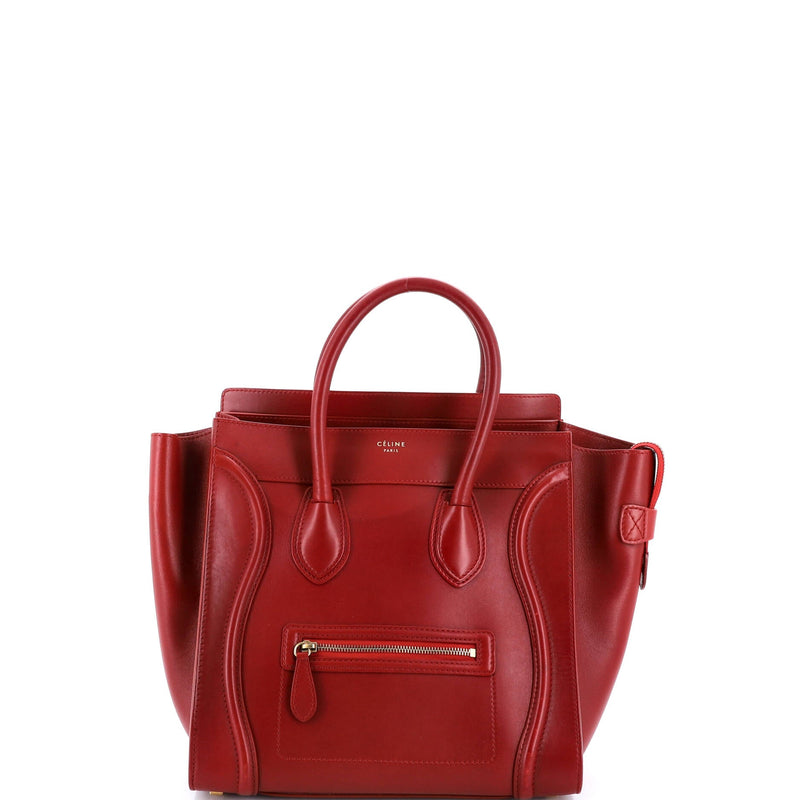 Luggage Bag Smooth Leather Mini