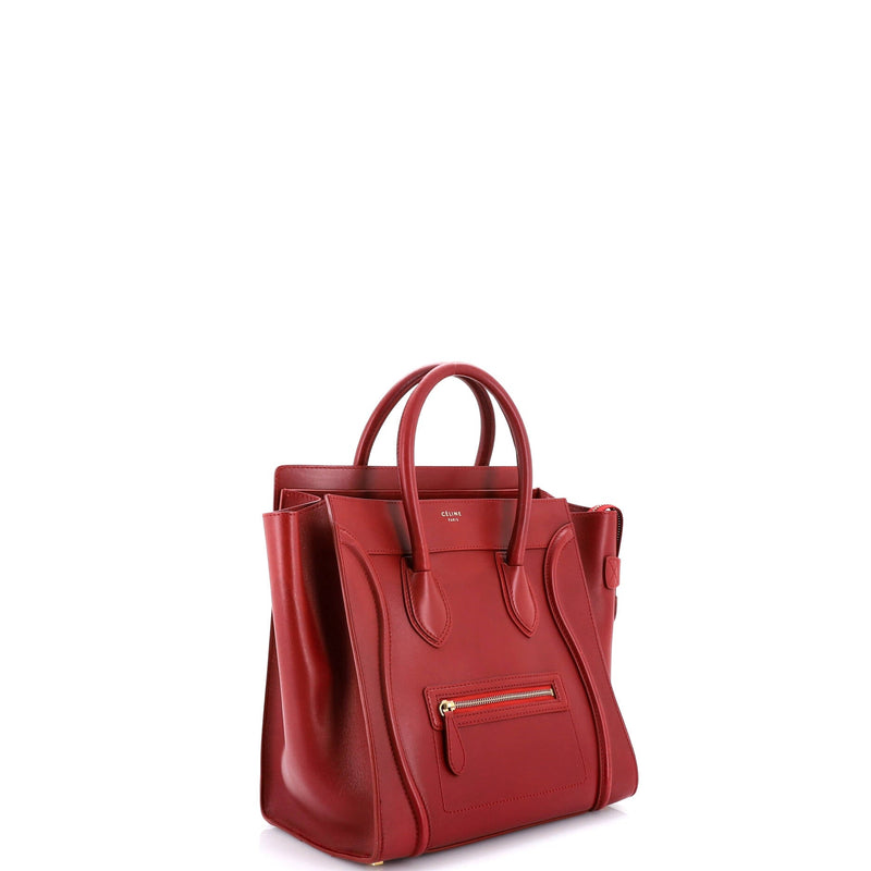 Luggage Bag Smooth Leather Mini