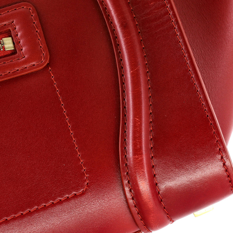 Luggage Bag Smooth Leather Mini