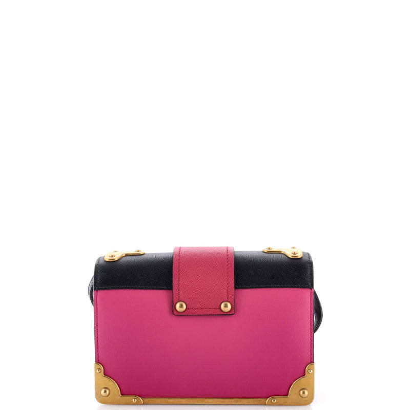 Cahier Crossbody Bag Embellished Leather