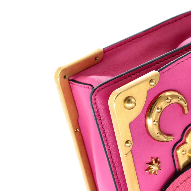 Cahier Crossbody Bag Embellished Leather