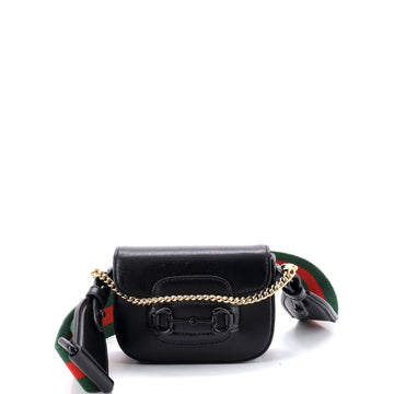 Gucci Horsebit Flap Wallet With Strap