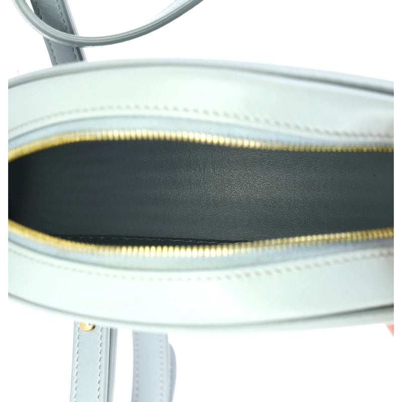 Triomphe Oval Crossbody Bag Leather Mini