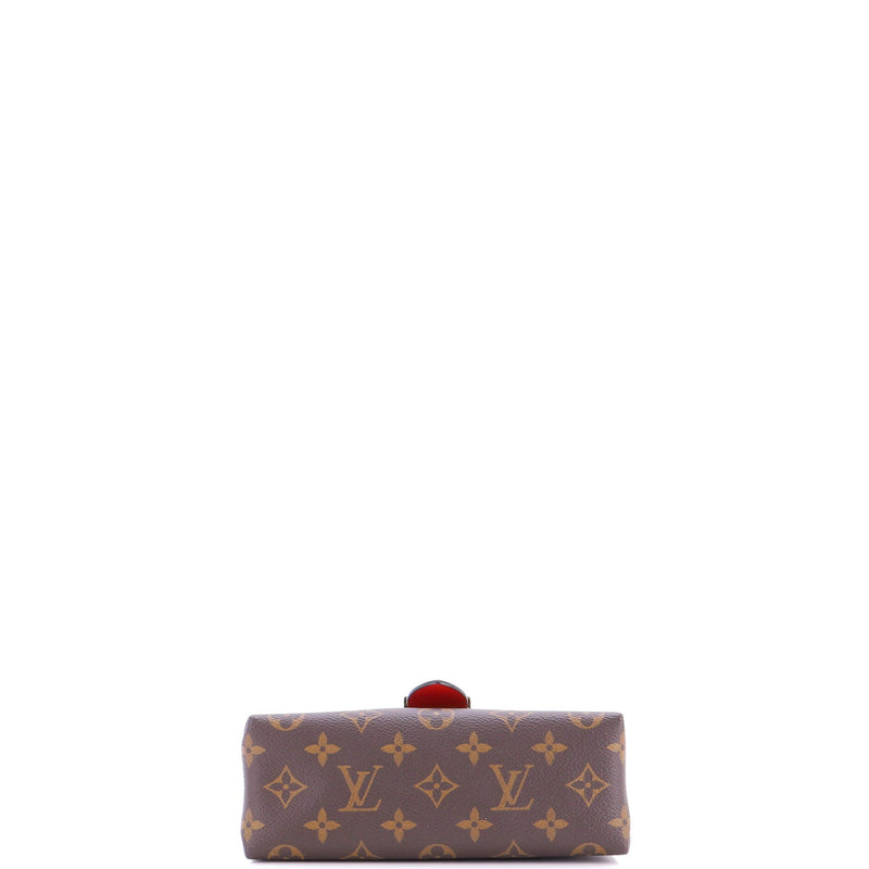 Locky Handbag Canvas With Leather Bb