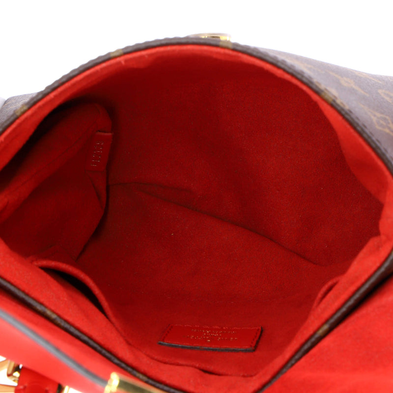 Locky Handbag Canvas With Leather Bb