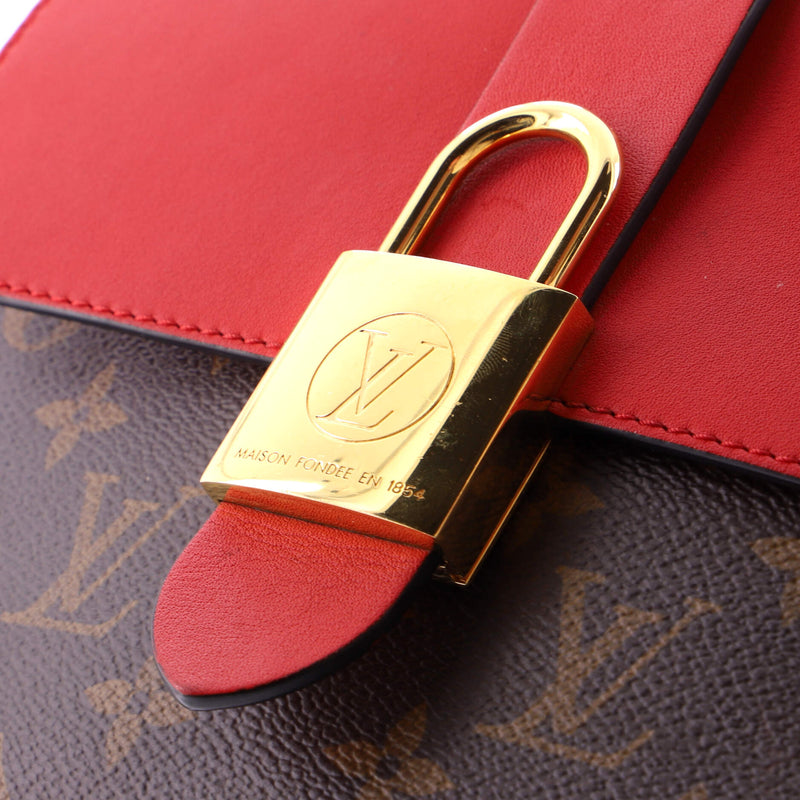 Locky Handbag Canvas With Leather Bb