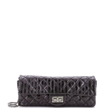 Rayures East West Reissue Clutch Quilted