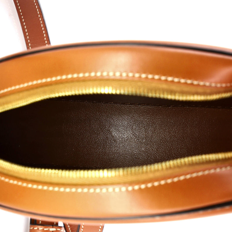 Triomphe Oval Crossbody Bag Canvas And