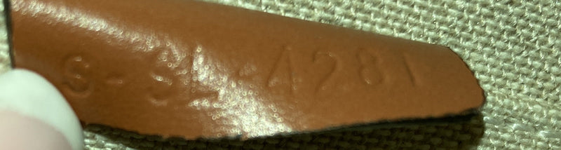 Triomphe Oval Crossbody Bag Straw And