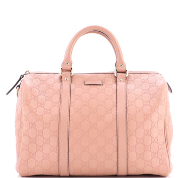 Joy Boston Bag Guccissima Leather Medium
