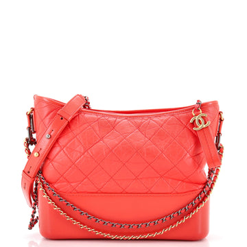 Gabrielle Hobo Quilted Aged Calfskin