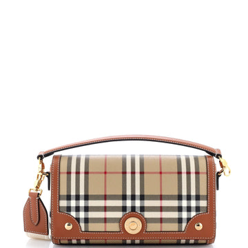 Note Crossbody Bag Leather With Vintage