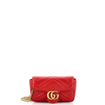 Gucci Gg Marmont Flap Bag Matelasse