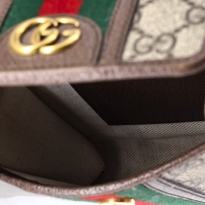 Ophidia Vertical Flap Crossbody Bag Gg