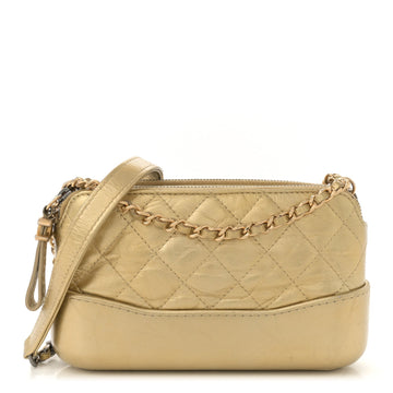 Chanel Metallic Aged Calfskin Quilted