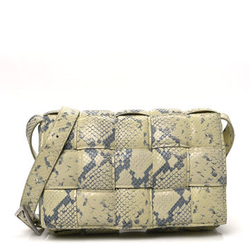 Bottega Veneta Goatskin Python Embossed