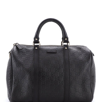 Joy Boston Bag Guccissima Leather Medium