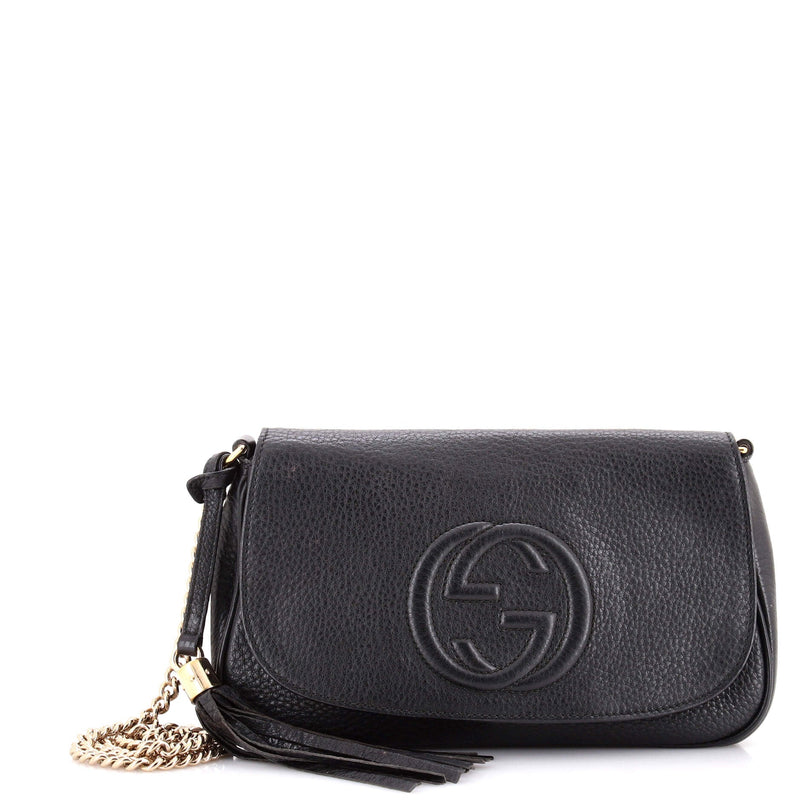 Soho Chain Crossbody Bag Leather Medium