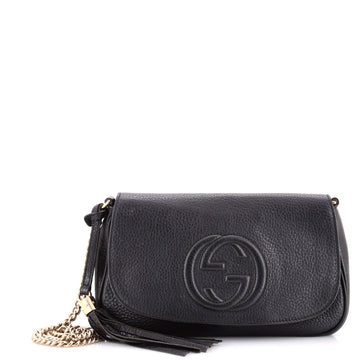 Soho Chain Crossbody Bag Leather Medium