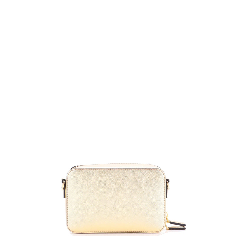 Brique Camera Crossbody Bag Saffiano