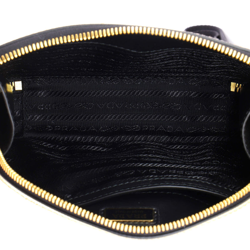 Brique Camera Crossbody Bag Saffiano