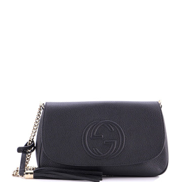 Soho Chain Crossbody Bag Leather Medium