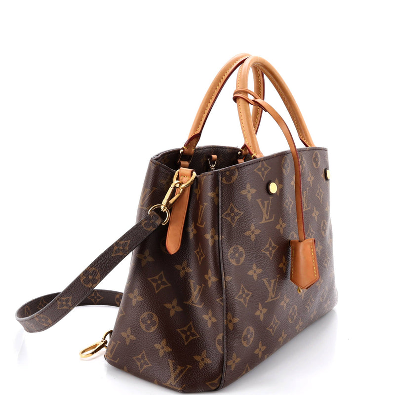 Montaigne Handbag Canvas Mm