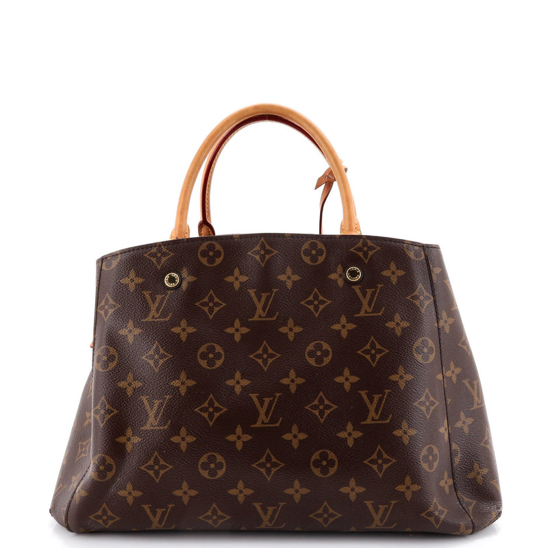 Montaigne Handbag Canvas Mm