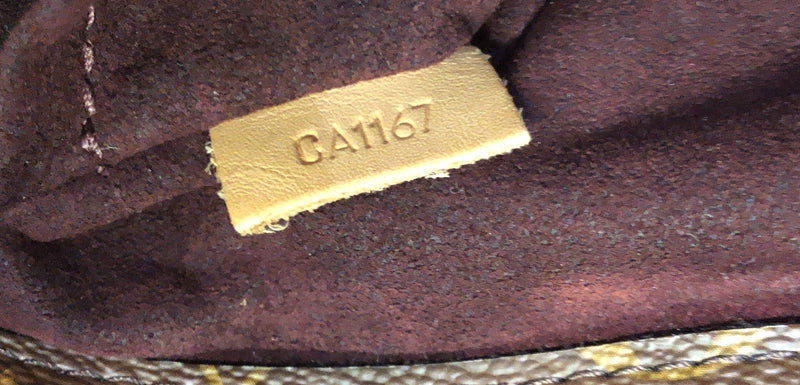 Montaigne Handbag Canvas Mm