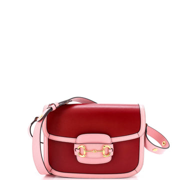 Horsebit Shoulder Bag Leather Small