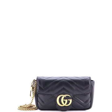 Gg Marmont Flap Bag Matelasse Leather