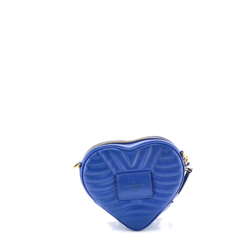 New Wave Heart Crossbody Bag Quilted